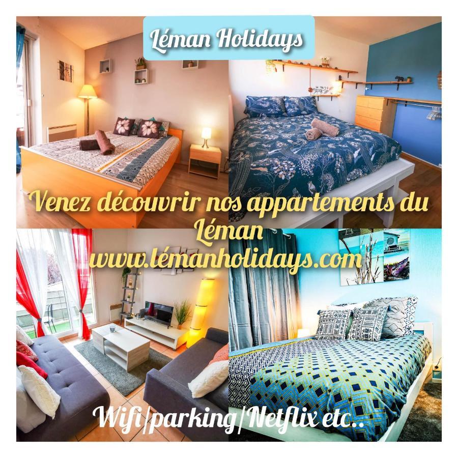 Apartmán Leman Holidays - Le Coquelicot Thonon-les-Bains Exteriér fotografie